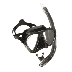 Cressi Matrix Maske Gamma Şnorkel Seti BLACK-BLACK
