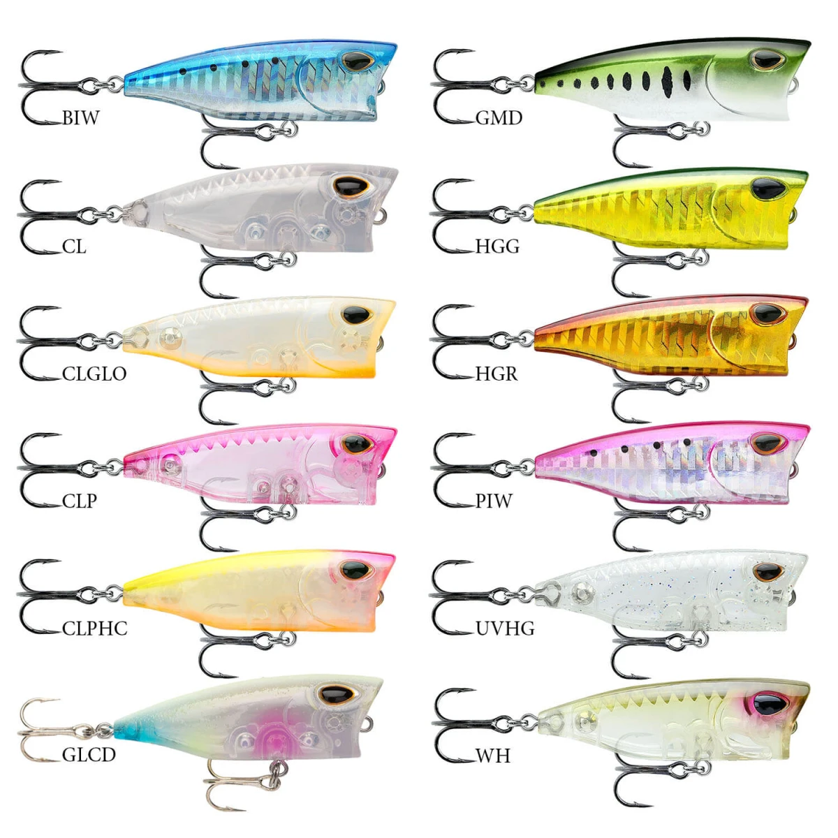 Storm Gomoku Popper Sahte Balığı CLGLO 4CM