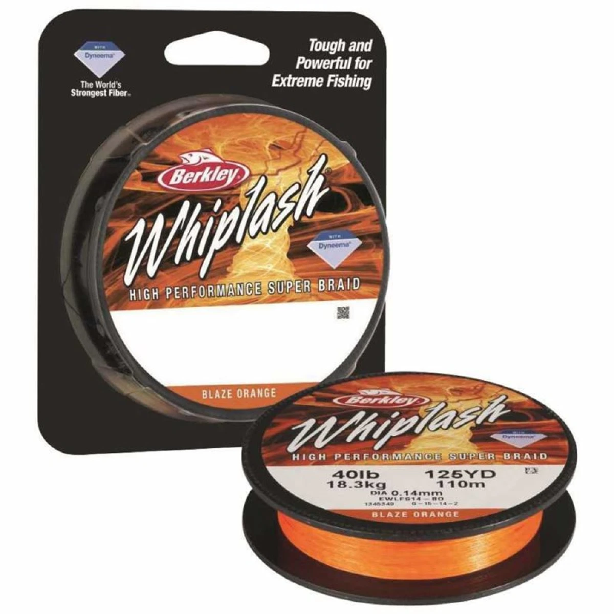 Berkley Whiplash İp Misina ORANGE 0.12MM - 300MT - 16.7KG