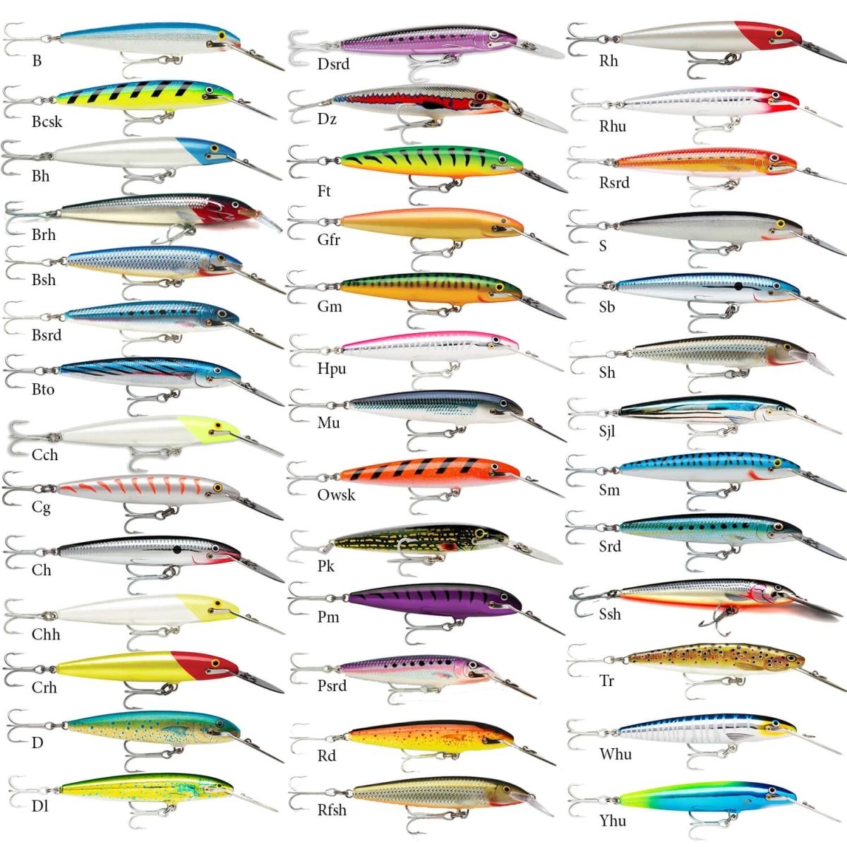 Rapala Magnum Sinking Sahte Balığı SB 70mm