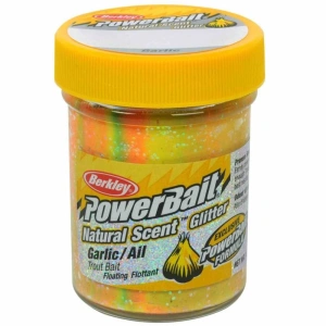 Berkley Powerbait Natural Glitter Trout Bait Garlic Sahte Yemi RAINBOW 50 GR