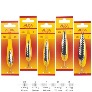 ALBA STAR 404 Lüfer Olta Kaşığı DESENLİ NO:1