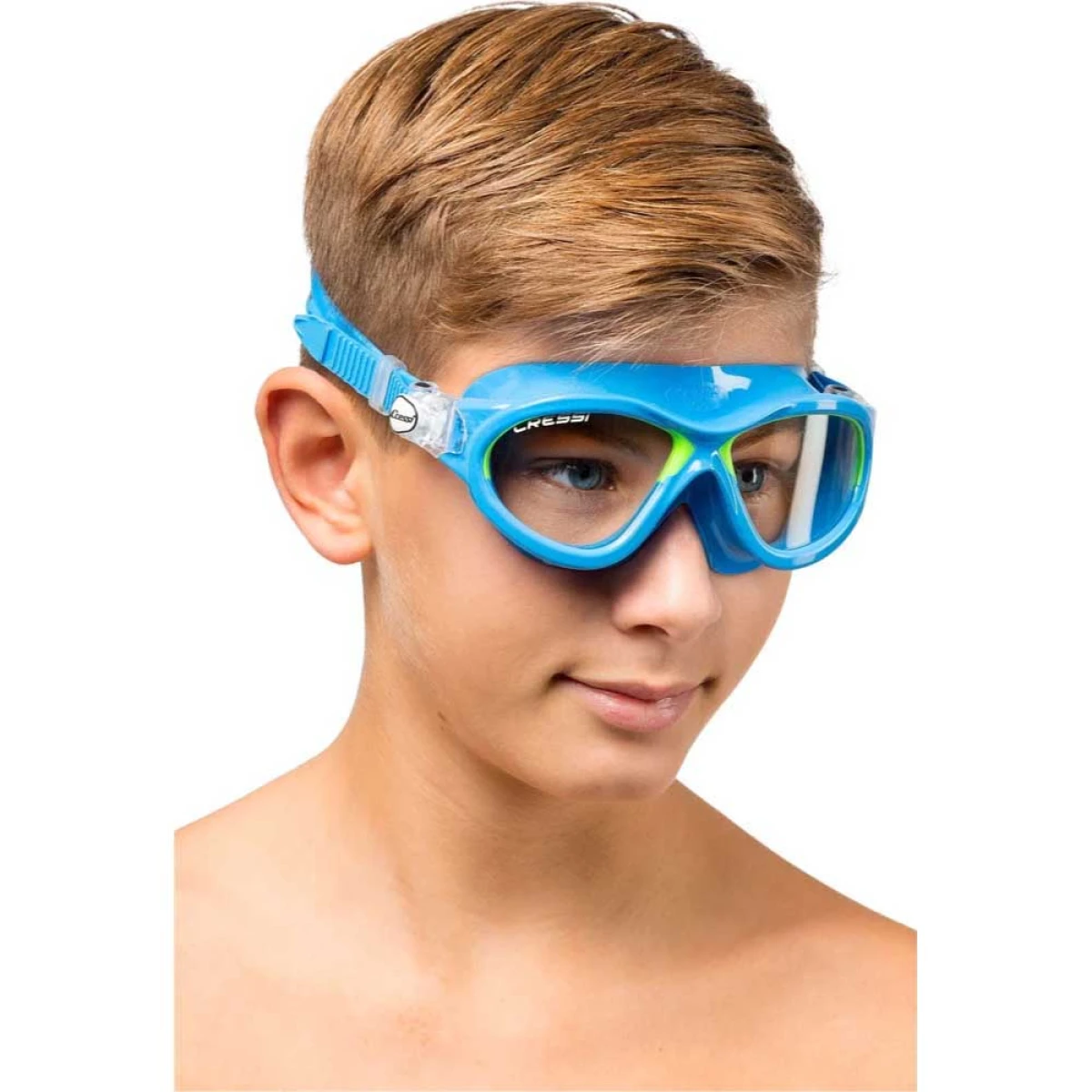 Cressi Mini Cobra Deniz Gözlüğü AZURE-LIME