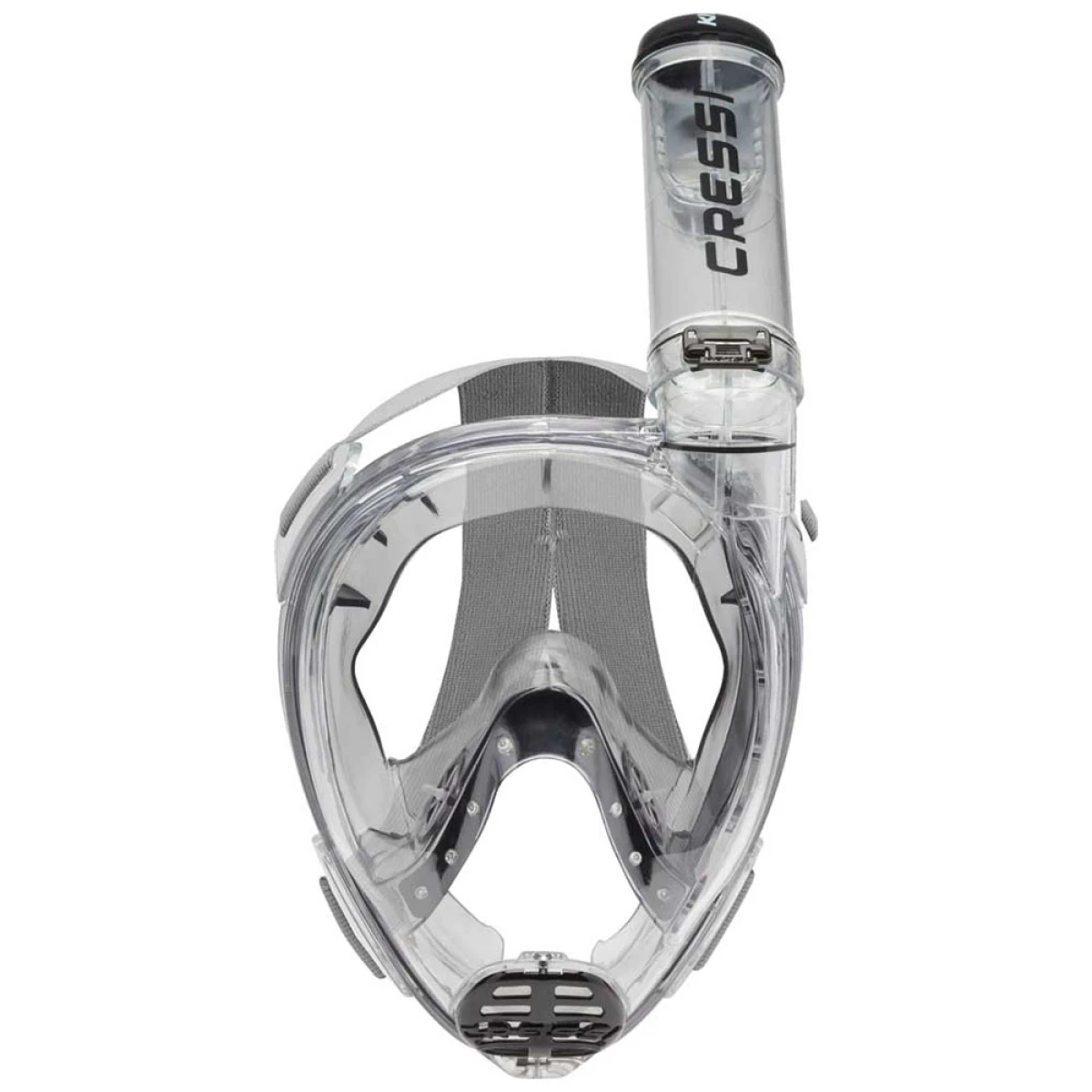 Cressi Knight Tam Yüz Maske SMOKED/CLEAR S/M