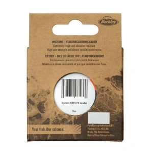 Berkley Nautil Inshore %100 Fluorocarbon Leader Standart 0.145MM - 50M - 1.3KG