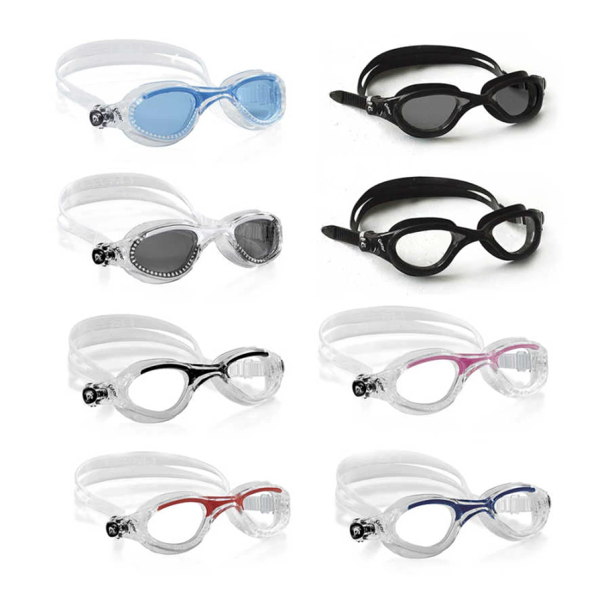 Cressi Flash Lady Deniz Gözlüğü TINTED-BLACK-GRAY
