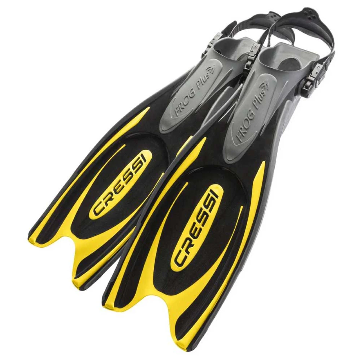 Cressi Frog Plus Dalış Paleti BLACK-YELLOW NO:38-41