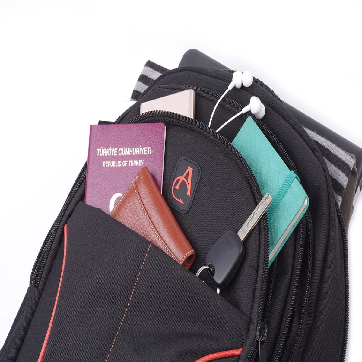 ALBA STAR ProTech 4 Akıllı Sırt Çantası - Smart Bag ANTRASİT GRİ