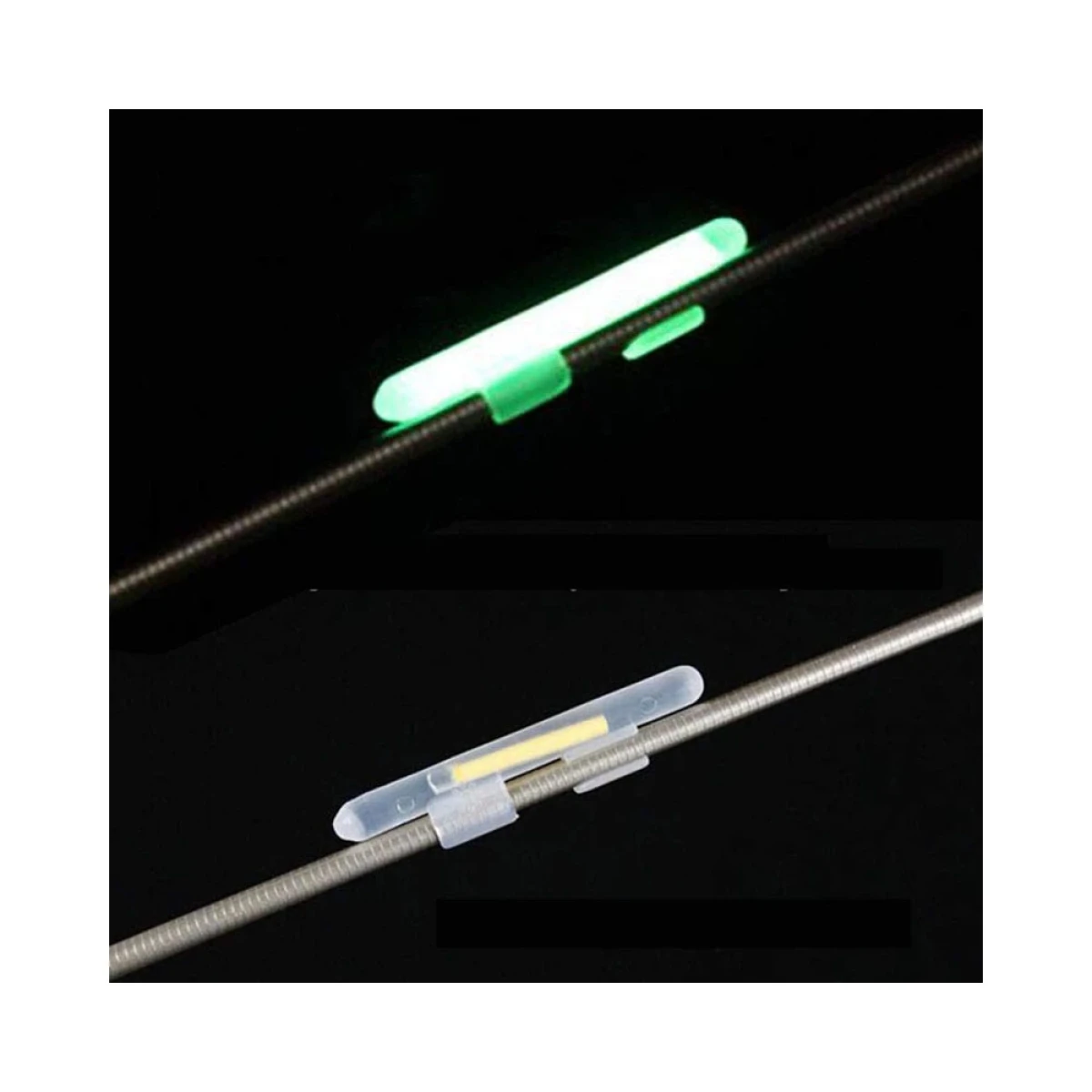 Albastar Firefly Aparatlı Fosforlu Olta Çubuğu YELLOW GREEN 6X50mm