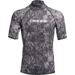 Cressi Rash Guard Man T-Shirt CAMO BLACK GREY L - NO:4