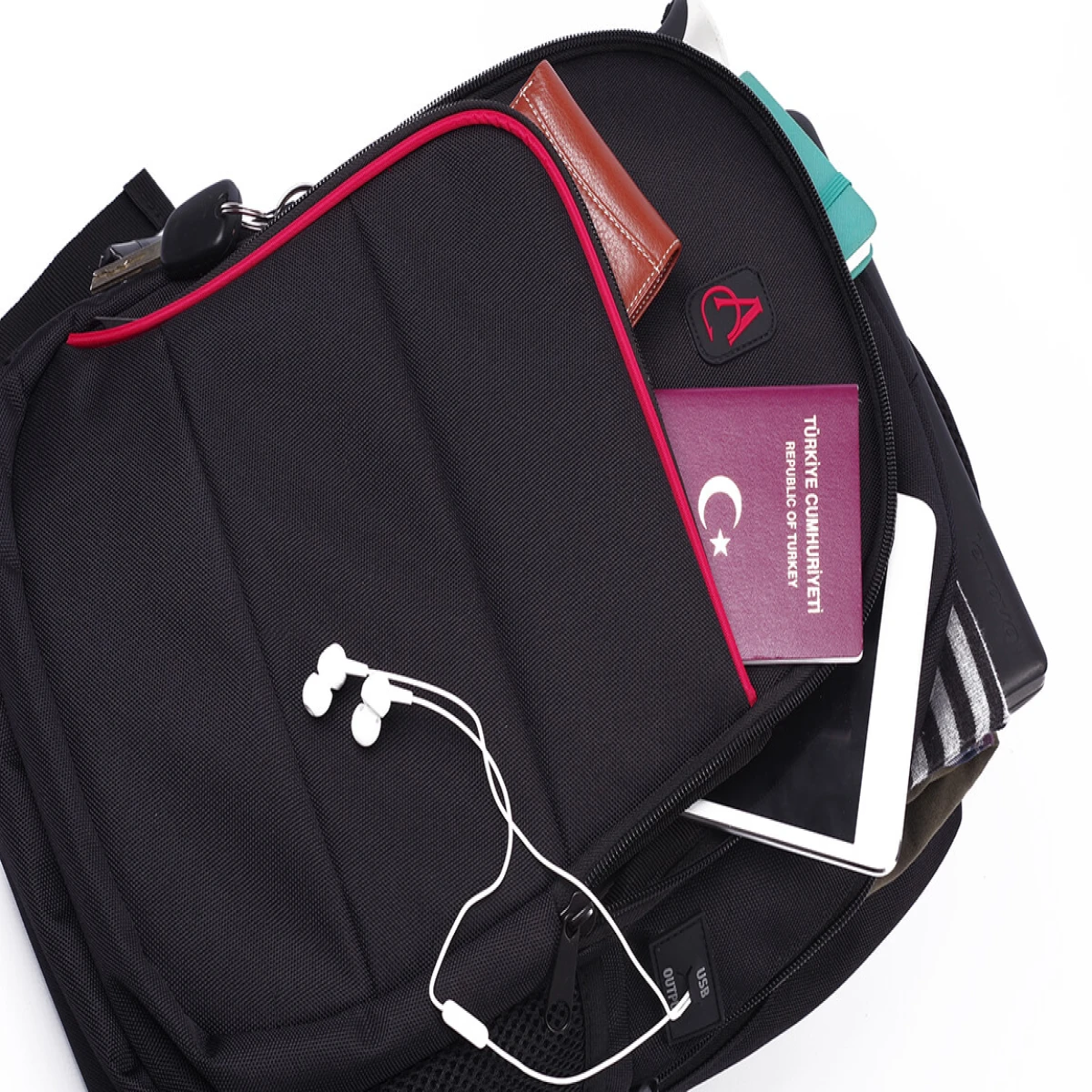 ALBA STAR ProTech 3 Akıllı Sırt Çantası - Smart Bag GRİ