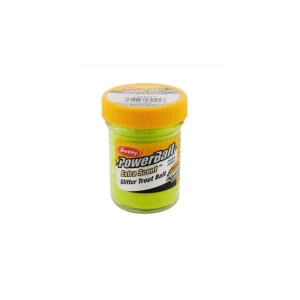 Berkley Powerbait Extra Scent Glitter Sahte Yemi CHARTREUSE 50 GR