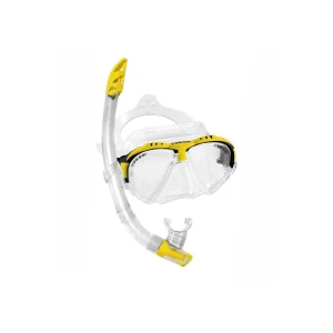 Cressi Matrix Maske Gamma Şnorkel Seti CLEAR-BLUE