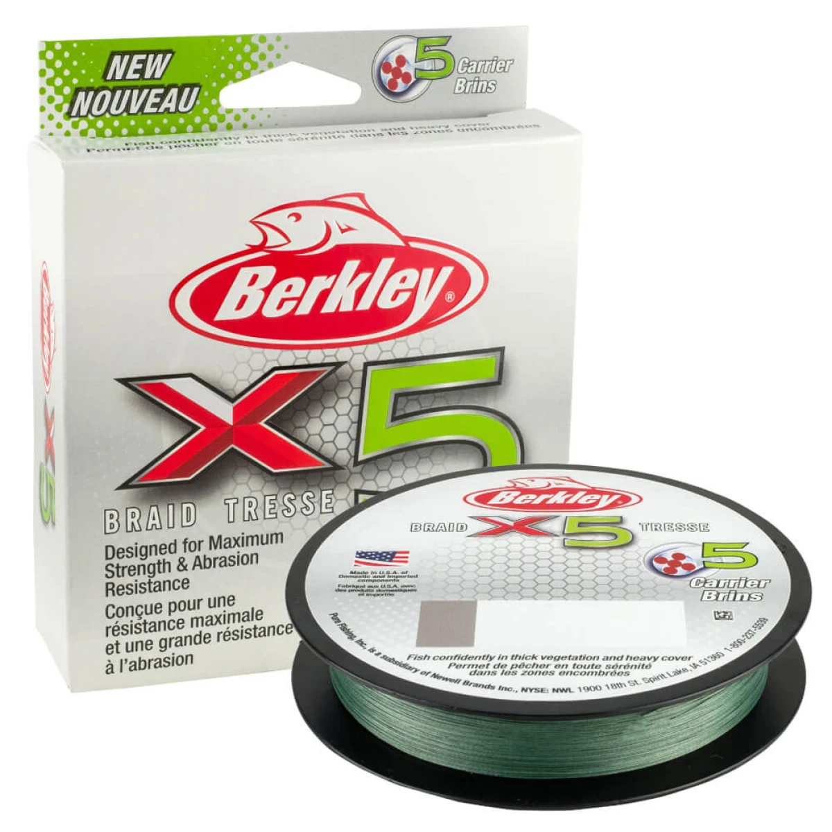 Berkley X5 İp Olta Misinası LOW-VIS GREEN 0.25MM - 150MT - 18.1KG