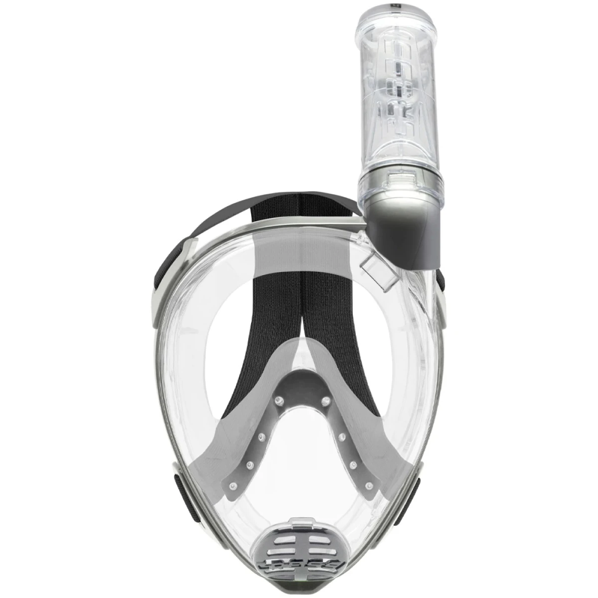 Cressi Baron Tam Yüz Maske CLEAR-SILVER M - L