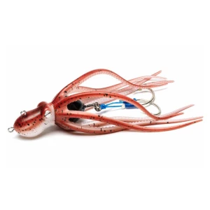 Mustad Inkvader Octopus Jig Sahte Yem RED - RED 230GR