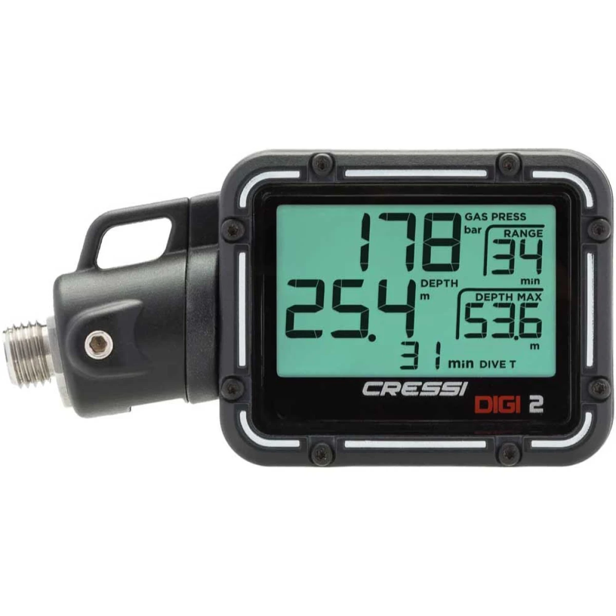 Cressi Digi 2 Dijital Dalış Konsolu RED