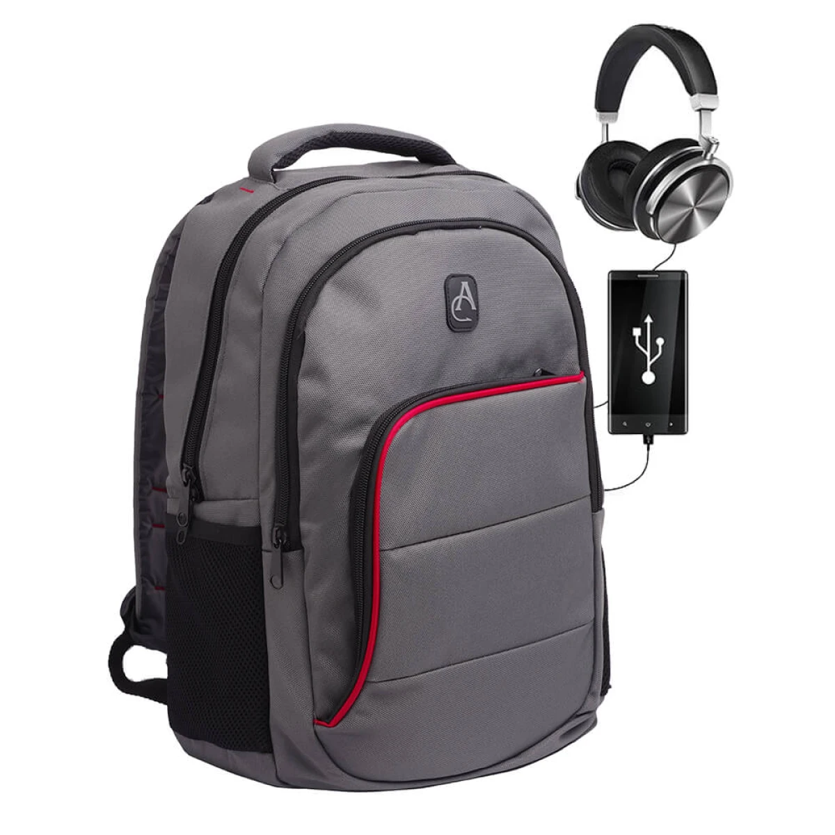 ALBA STAR ProTech 3 Akıllı Sırt Çantası - Smart Bag GRİ