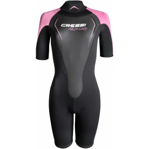 Cressi Altum Lady Shorty Yüzme Elbisesi BLACK - PINK 3MM - XL