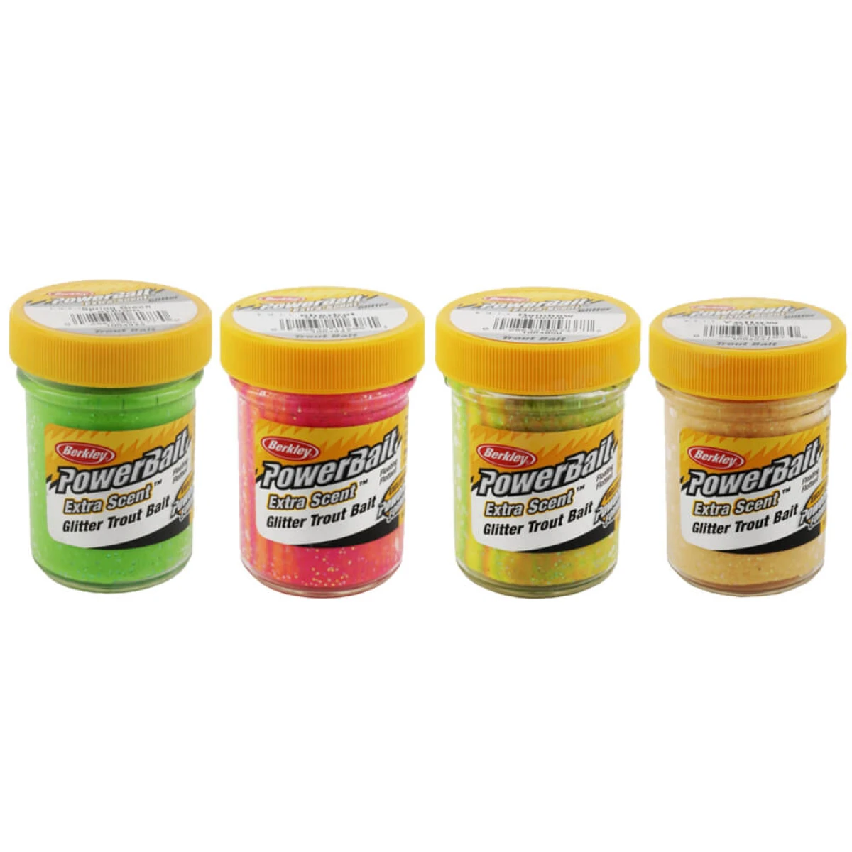 Berkley Powerbait Extra Scent Glitter Sahte Yemi MALLOW GLOW RED FLK 50 GR