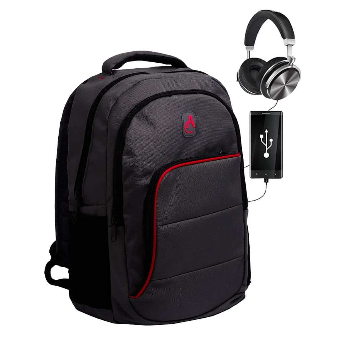 ALBA STAR ProTech 3 Akıllı Sırt Çantası - Smart Bag SİYAH
