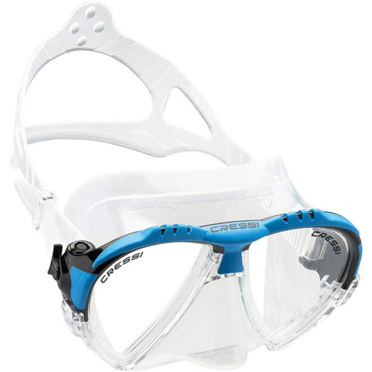 Cressi Matrix Dalış Maskesi CLEAR-BLUE