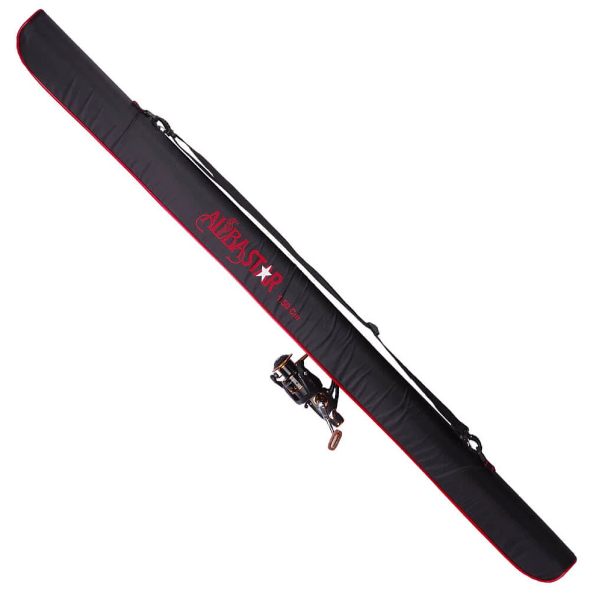 ALBA STAR Kamış Çantası Korumalı SİYAH - 150CM