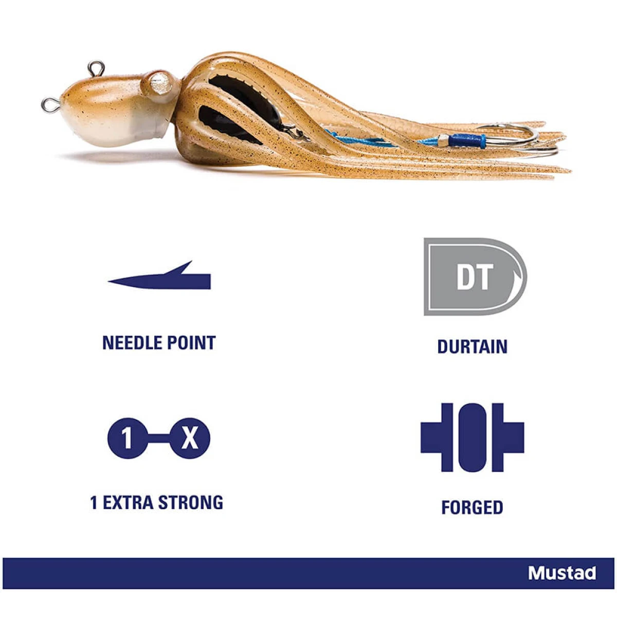 Mustad Inkvader Octopus Jig Sahte Yem SAN - SAND 230GR