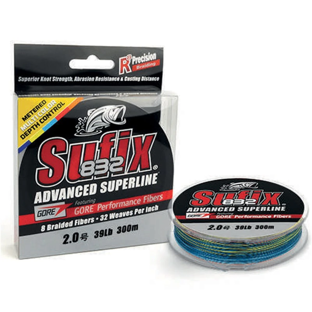 Sufix 832 Advanced İp Misina MULTICOLOR 0.20MM - 100MT - 13.5KG
