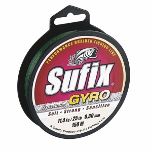 Sufix Gyro Braid İp Misina DEEP GREEN 0.35MM - 1000MT - 13.6KG