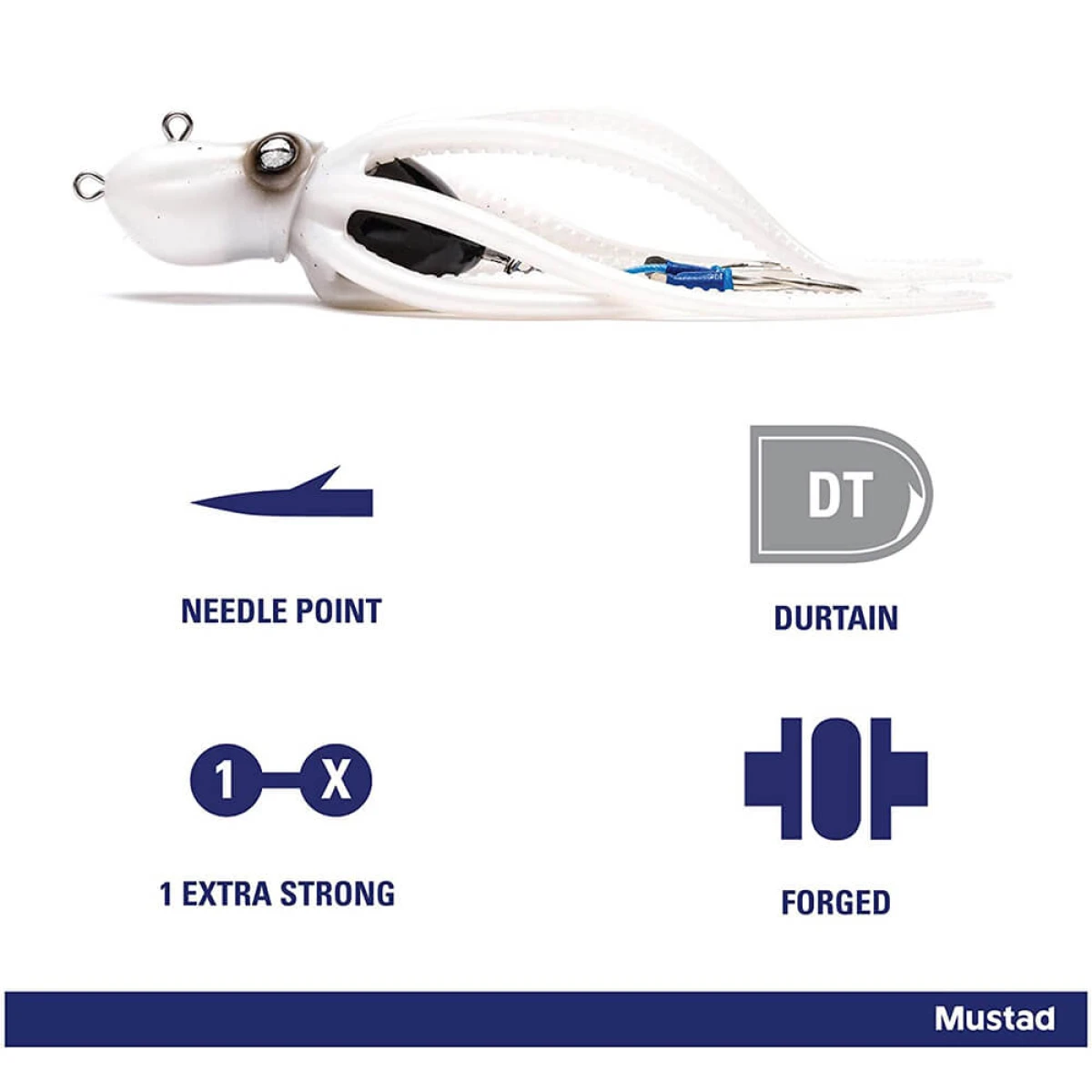 Mustad Inkvader Octopus Jig Sahte Yem CAS - CASPER 150GR