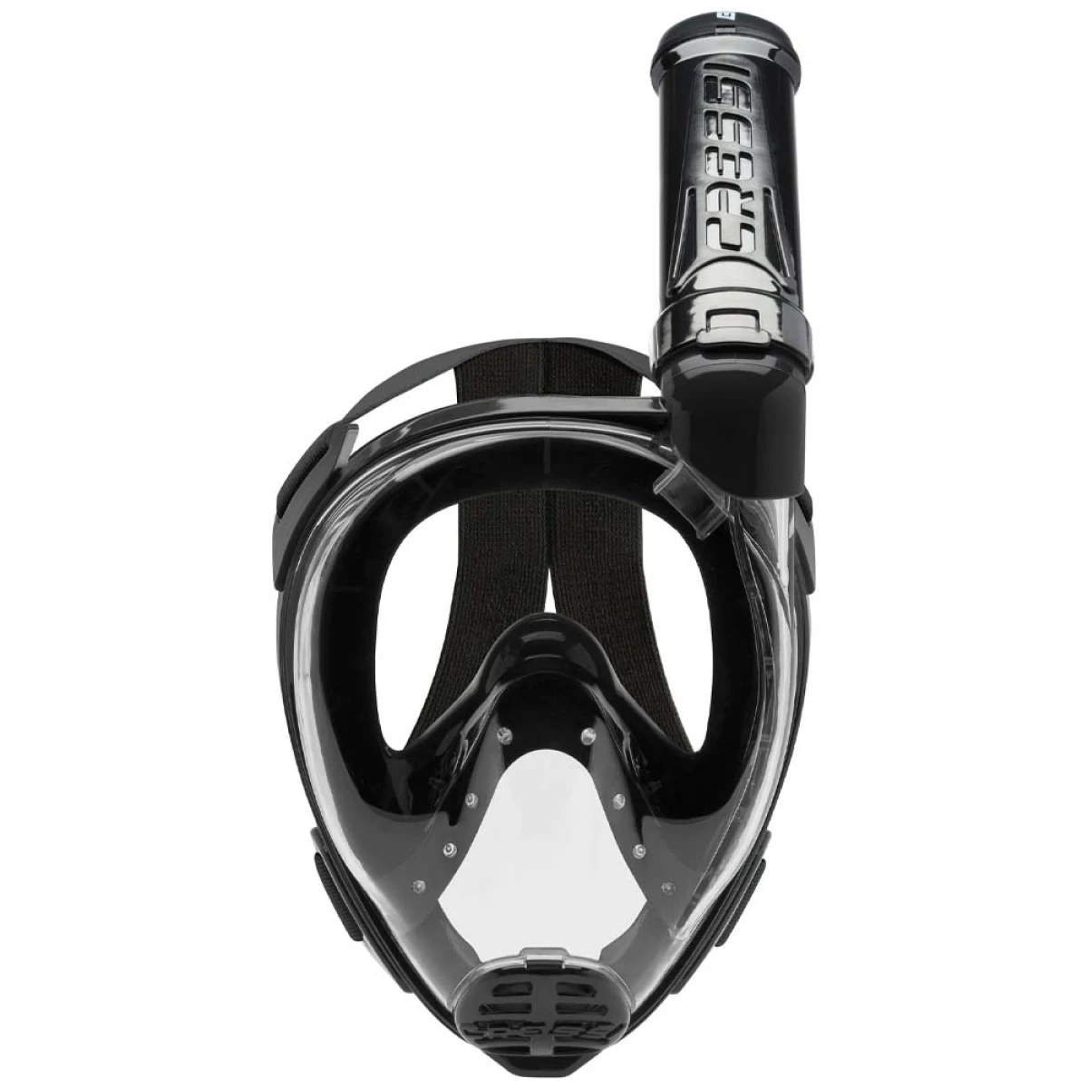 Cressi Baron Tam Yüz Maske BLACK-BLACK S - M