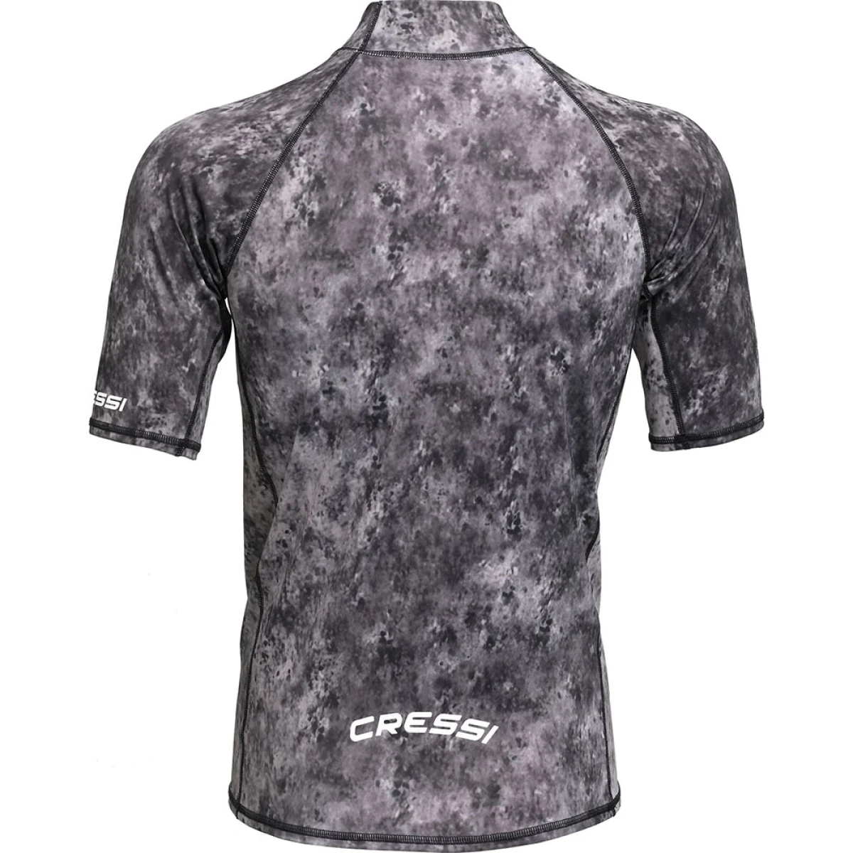 Cressi Rash Guard Man T-Shirt CAMO BLACK GREY L - NO:4