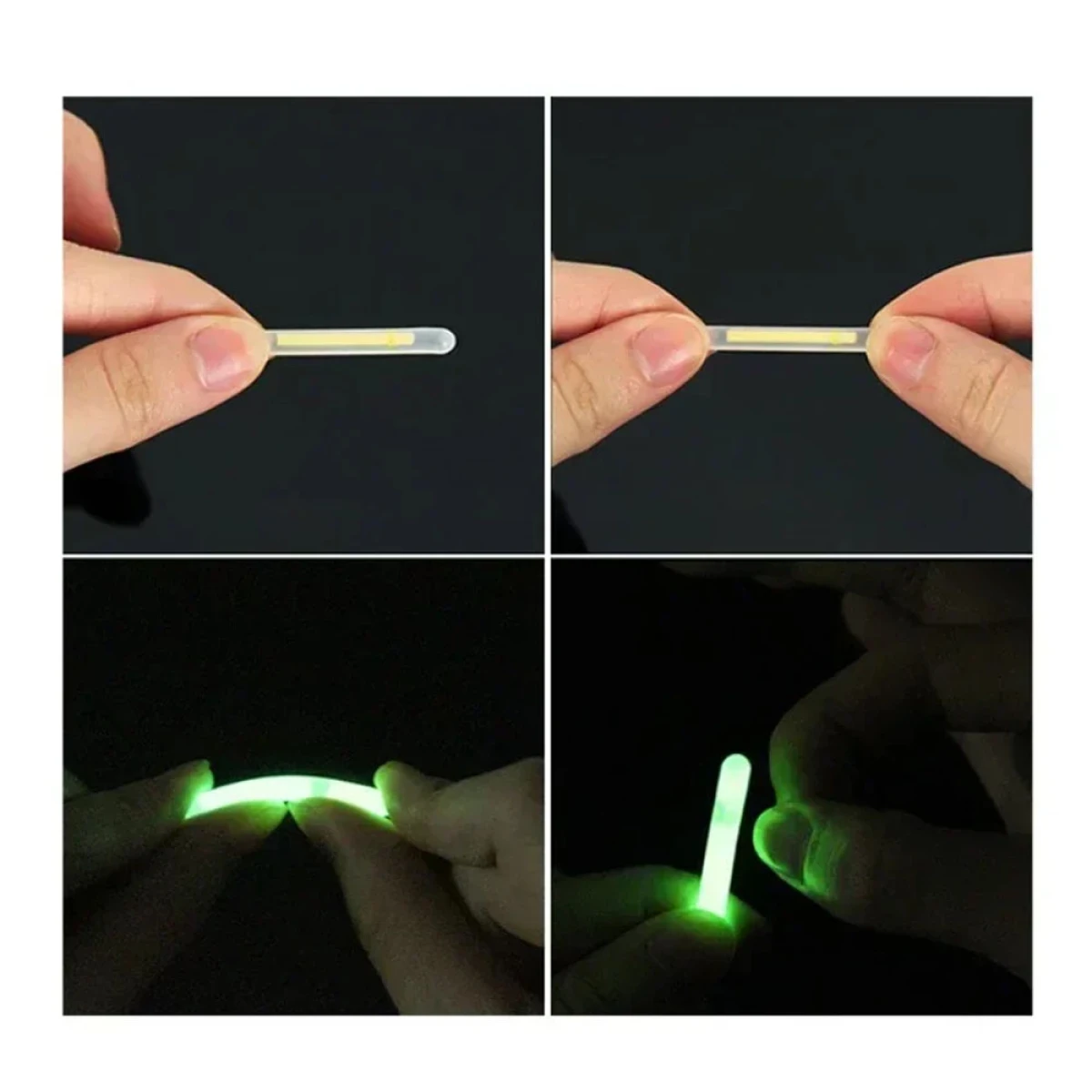 Albastar Firefly Fosforlu Olta Çubuğu YELLOW GREEN 6X50mm