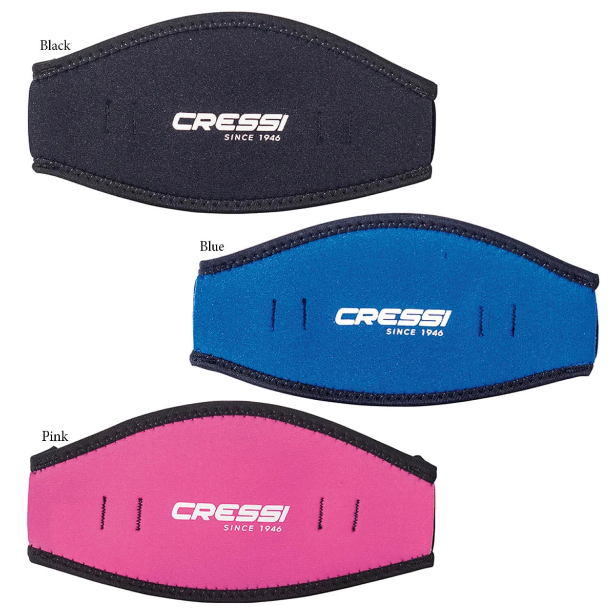 Cressi Neoprene Maske Bandı BLUE