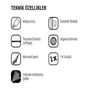VMC Olta İğnesi 9747PS 100lü