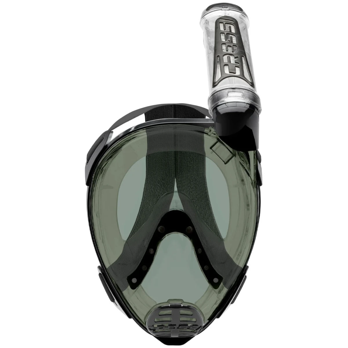 Cressi Duke Tam Yüz Maske CLEAR-BLACK-SMOKED LENS M - L