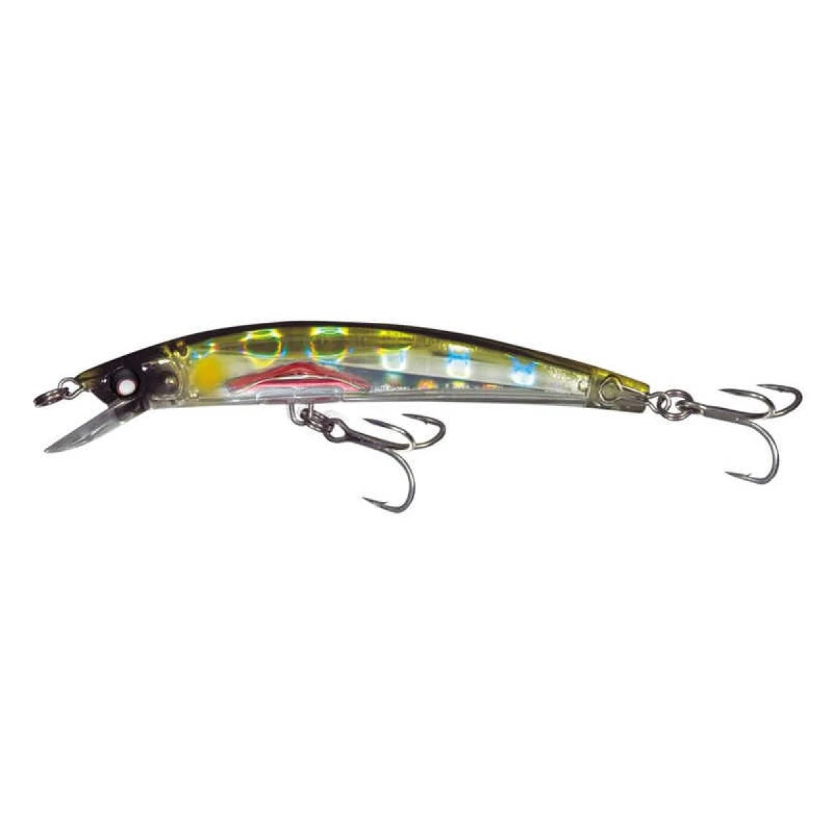 Yozuri Crystal 3D Minnow Floating Sahte Balığı HAY 130MM-21GR
