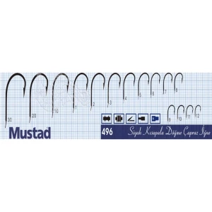 Mustad Olta İğnesi 496 50li Standart 10