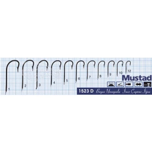 Mustad Olta İğnesi 1523D 100lü Standart NO:4