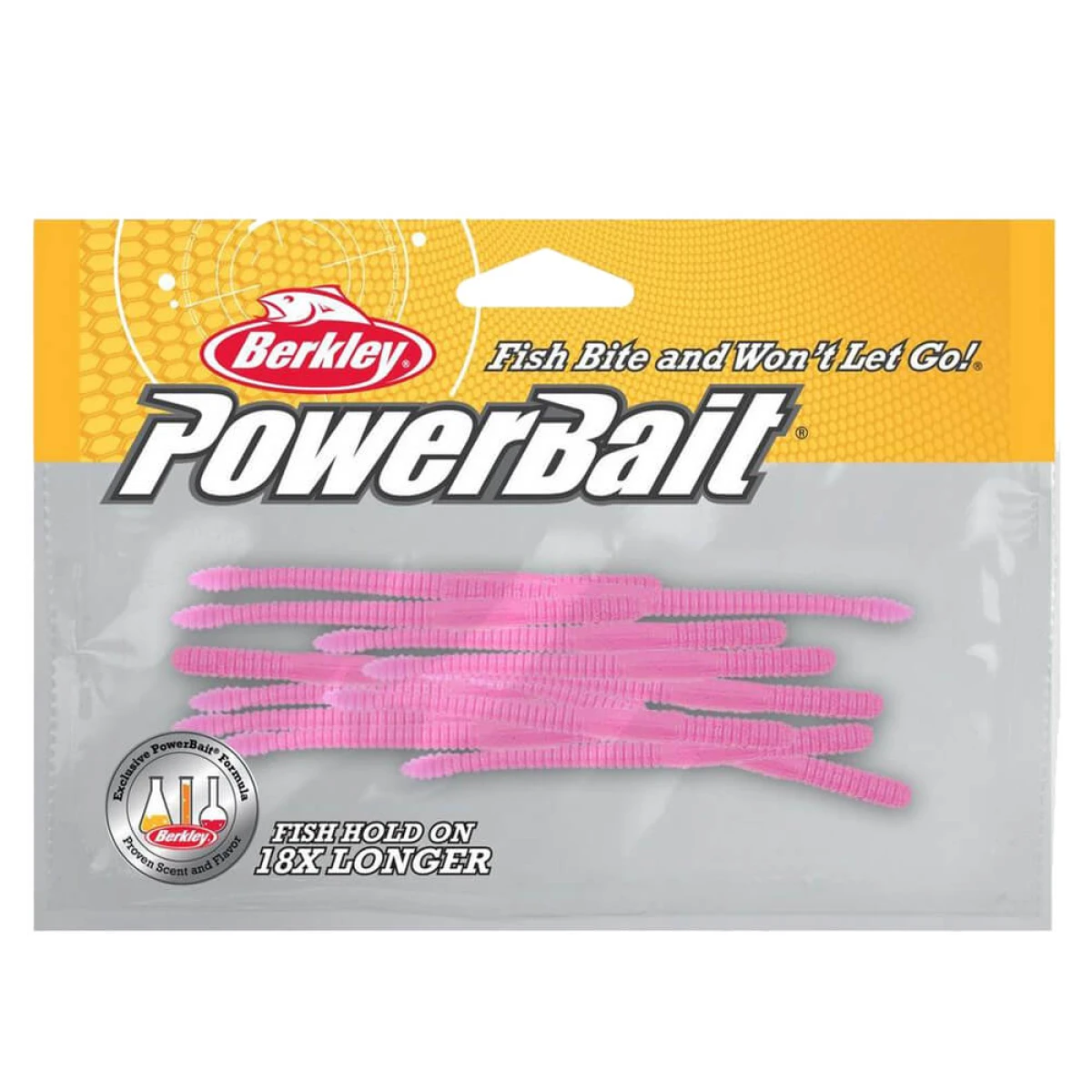 Berkley PowerBait Floating Steelhead Worm BUBBLEGUM 10CM