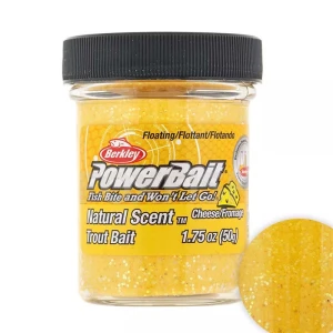 Berkley PowerBait Select Trout Bait Sahte Yem CHEESE-WITH-GLITTER
