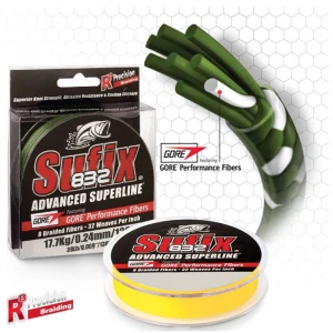 Sufix 832 Advanced İp Misina Hİ-İS YELLOW 0.18MM - 120MT - 12KG
