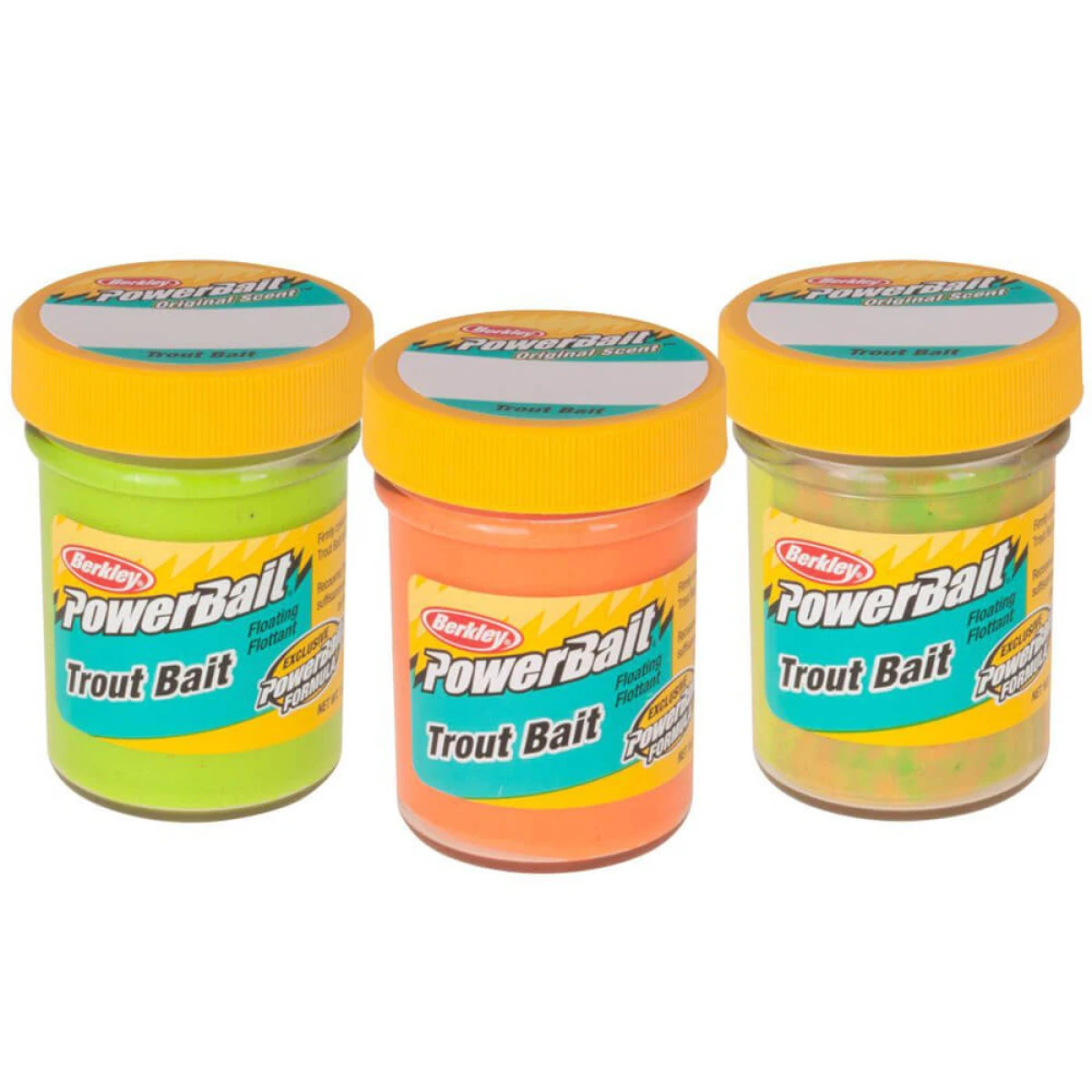 Berkley PowerBait Trout Bait Sahte Yemi FLUO RED