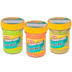 Berkley PowerBait Trout Bait Sahte Yemi FLUO RED