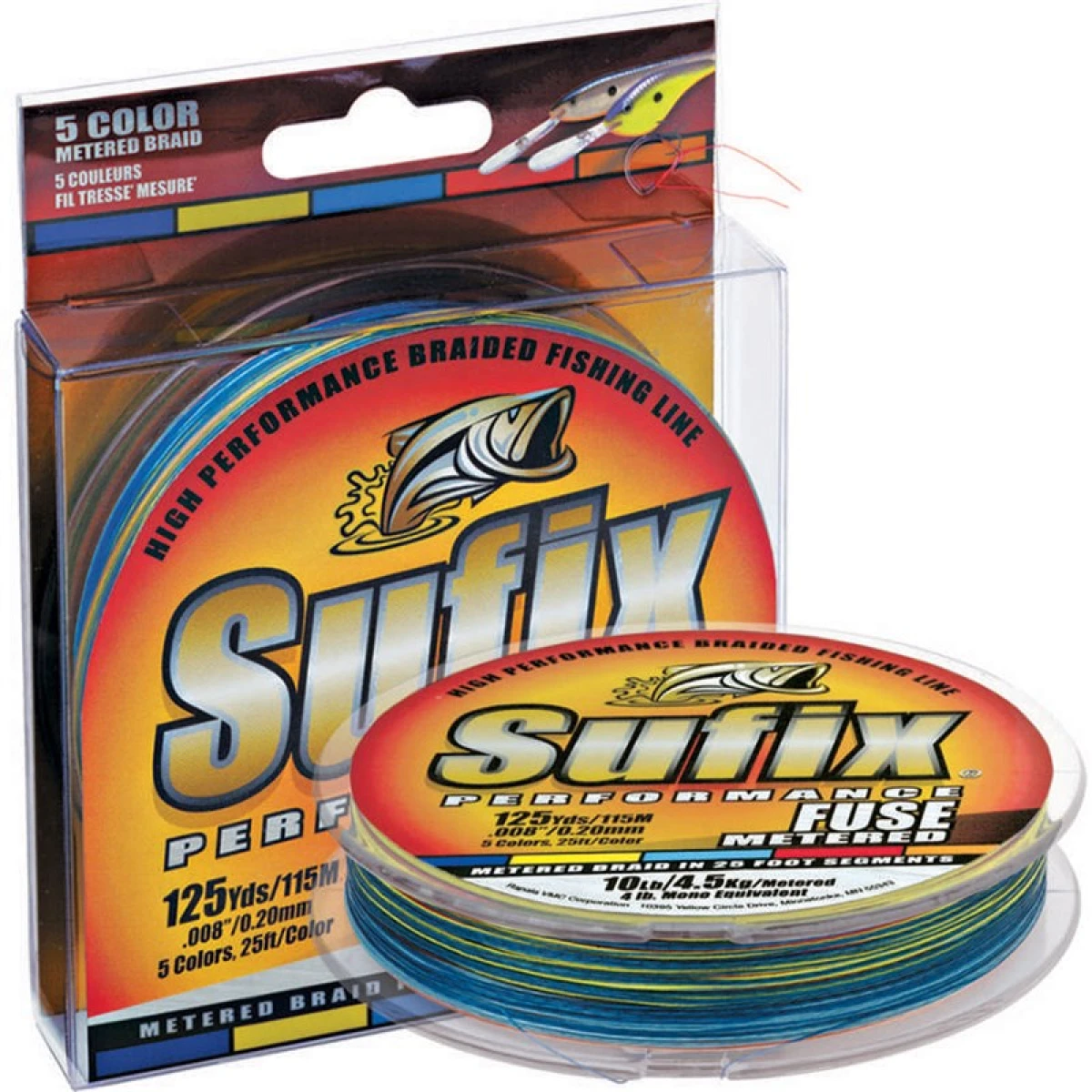 Sufix Performance Fuse İp Misina MULTICOLOR 0.23MM - 250MT - 15.5KG