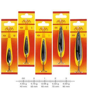ALBA STAR404 Lüfer Olta Kaşığı DÜZ NO:1