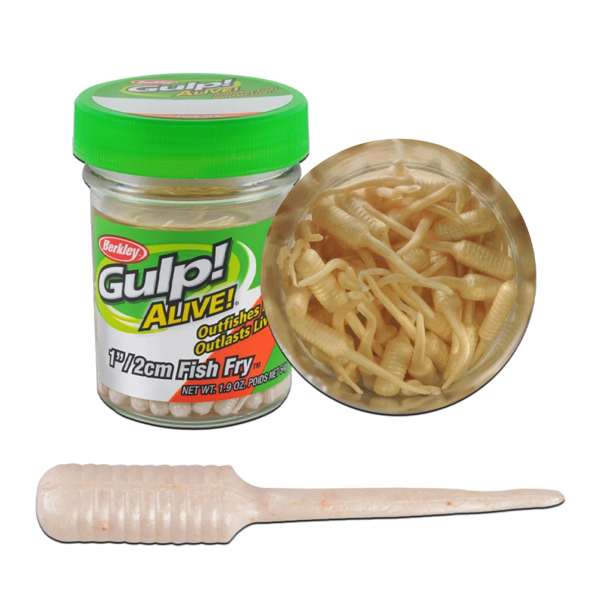 Berkley Gulp Alive Fish Fry LUMA GLOW 2CM