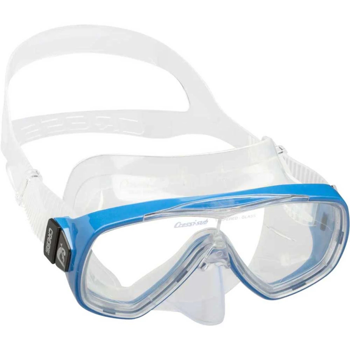 Cressi Rondinella Palet Maske Şnorkel Seti AQUAMARINE NO:43-44