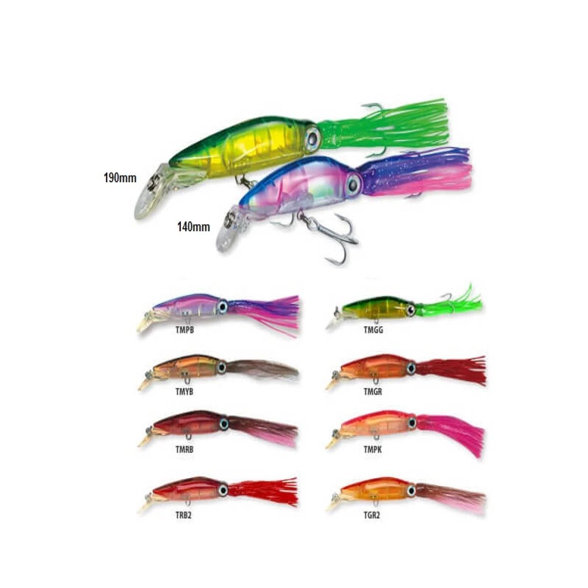 Yozuri Hydro Squirt Kalamar Sahte Balığı TMGG R1170 - 140MM - 18GR